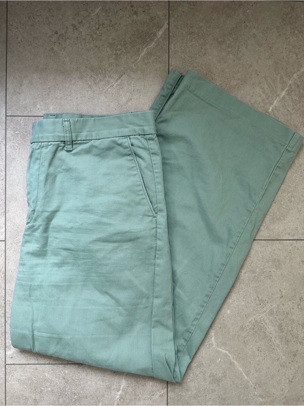 Levi's Women's Mint Green Chino Trousers